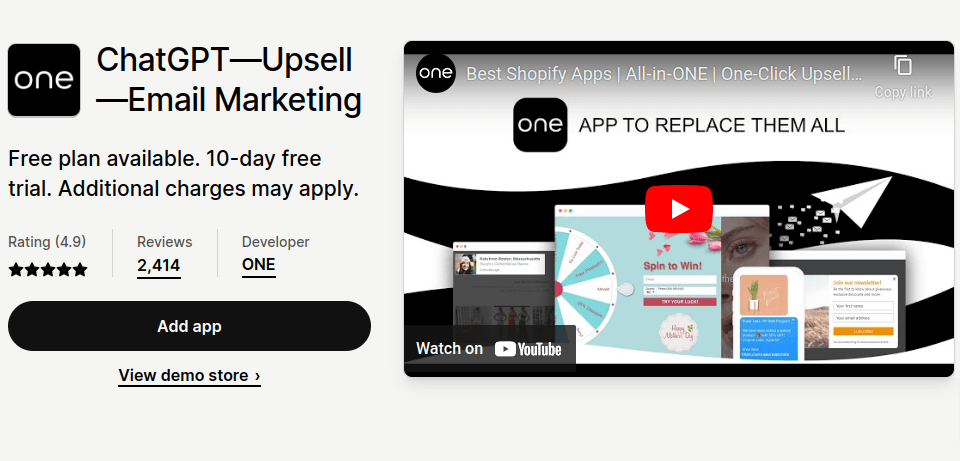 One Click UpSell