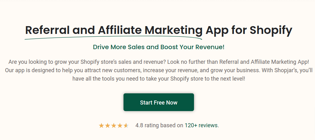 Referral and Affiliates Shopify Referral App