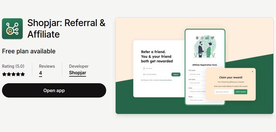 Shopjar Referral and Affiliate