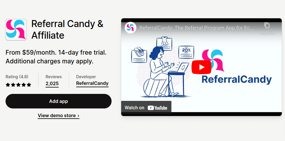 Referral Marketing App Referral Candy & Affiliate